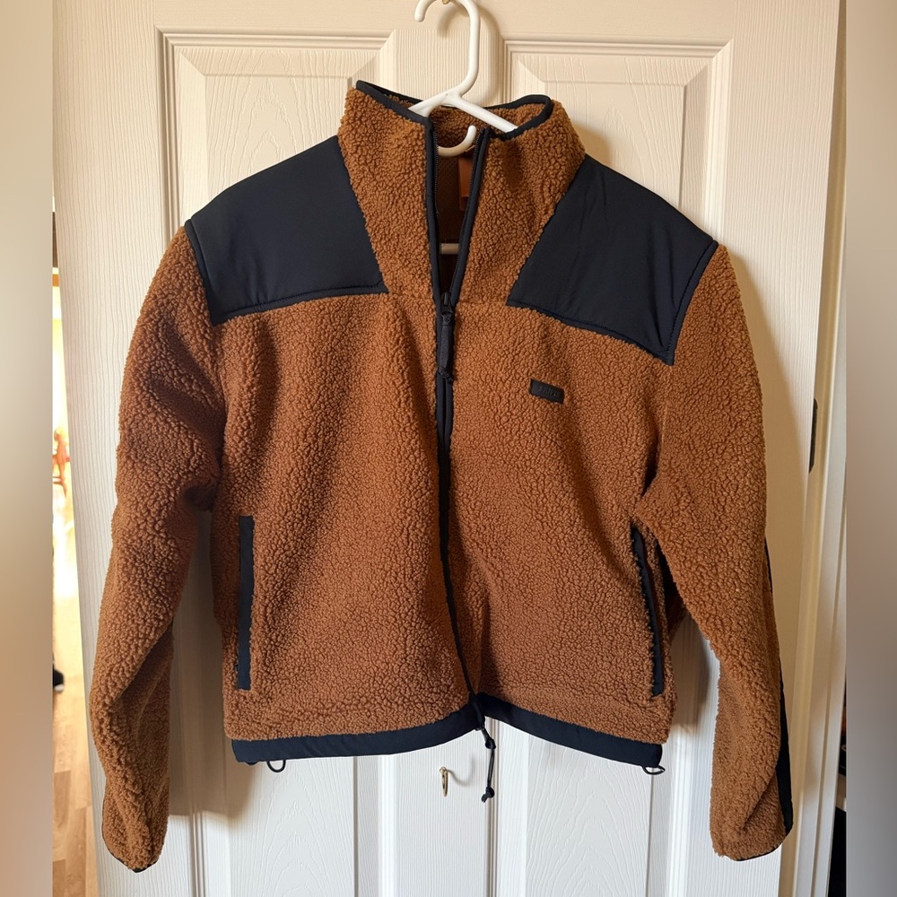 SKIMS Teddy Boxy Zip-Up Jacket